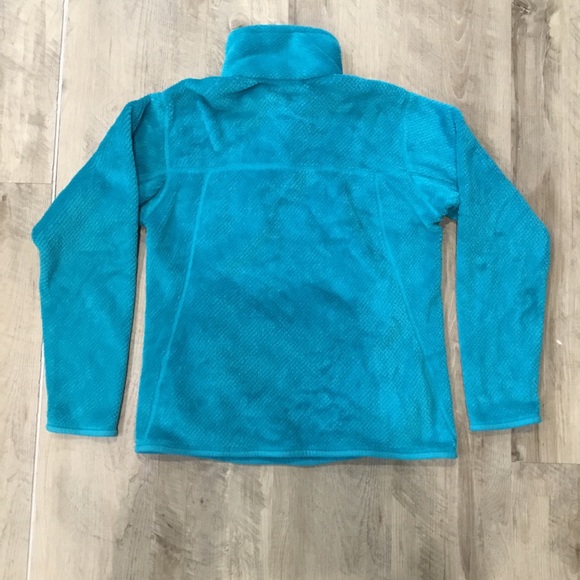Patagonia Women’s Re-Tool Snap T Fleece Pullover Polartec Blue Size Medium - Picture 6 of 8